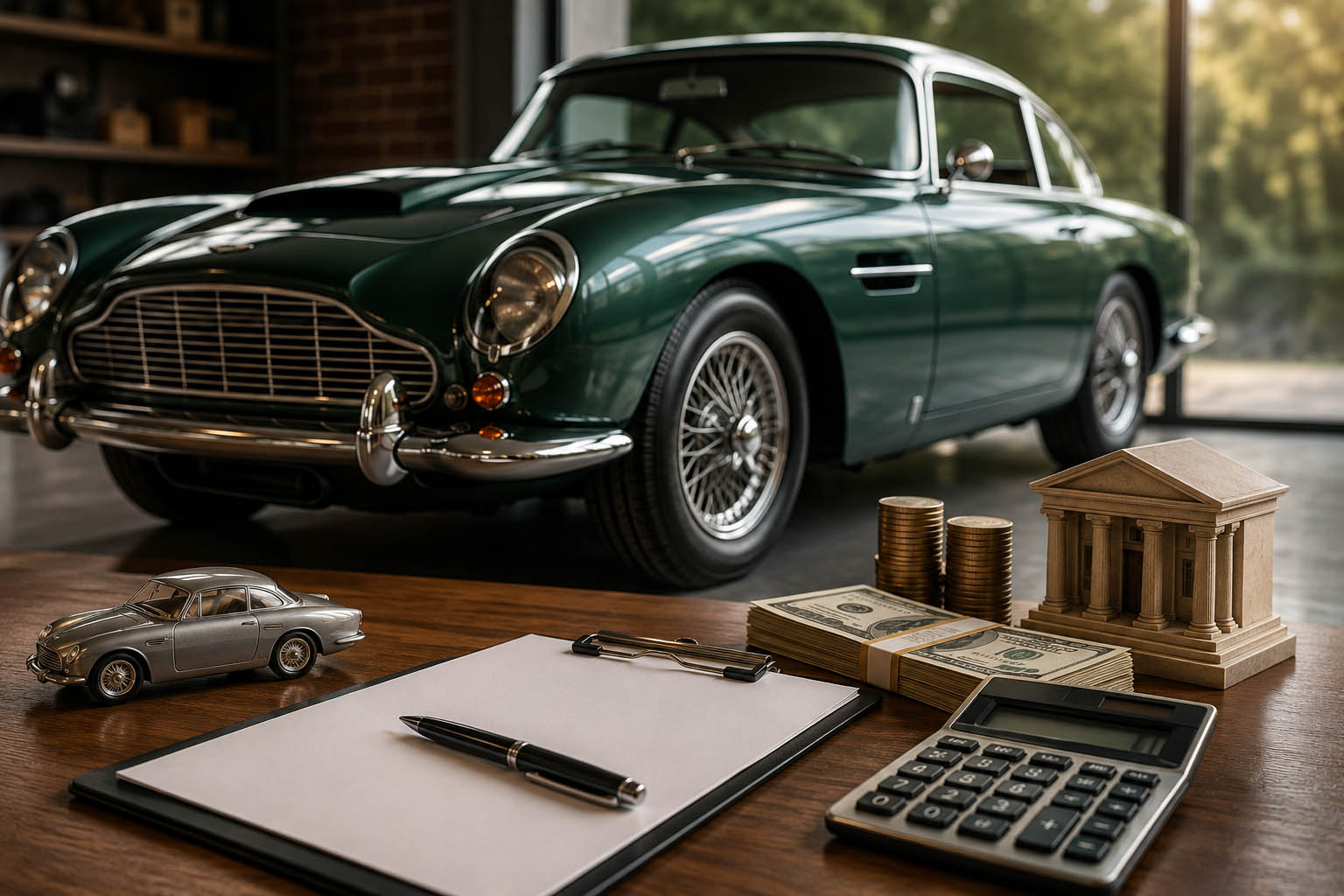 Classic car financing comparison — collector vehicle loan vs personal loan